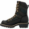 Georgia Boot LTX Logger Composite Toe Waterproof Work Boot, BLACK, W, Size 10.5 GB00619